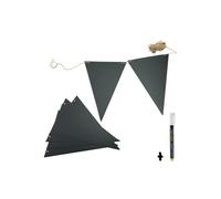 Drapeaux ardoises | Incluant feutre craie gratuit | 4mtr | set de 12 drapeaux Securit