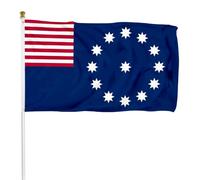Drapeaux Bannière Historique De La Guerre D'Indépendance Américaine À Easton Bannières Double Face Suspendre Drapeaux De Maison Pour Plage Chambres Dortoirs 90X150Cm