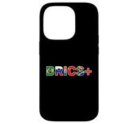 Drapeaux BRICS+ du Brésil, de la Russie, de l'Inde, de la Chine et de l'Afrique du Sud Coque pour iPhone 14 Pro