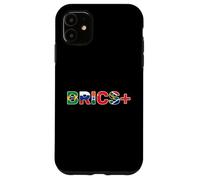 Drapeaux BRICS+ du Brésil, de la Russie, de l'Inde, de la Chine et de l'Afrique du Sud Coque pour iPhone 11