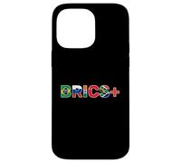 Drapeaux BRICS+ du Brésil, de la Russie, de l'Inde, de la Chine et de l'Afrique du Sud Coque pour iPhone 14 Pro Max