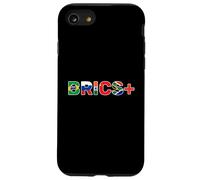 Drapeaux BRICS+ du Brésil, de la Russie, de l'Inde, de la Chine et de l'Afrique du Sud Coque pour iPhone SE (2020) / 7/8