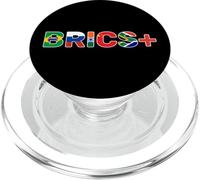 Drapeaux BRICS+ du Brésil, de la Russie, de l'Inde, de la Chine et de l'Afrique du Sud PopSockets PopGrip pour MagSafe