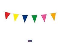 Drapeaux Bruant Décorations De Fête 10 Couleurs Assorties Par Folat multicolore, multicolore G