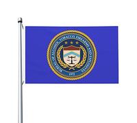 Drapeaux Bureau Américain De L'Alcool, Du Tabac Et Des Armes À Feu (Atf) Bannières Double Face Décoratif Drapeaux De Maison Pour Ferme Fêtes Vacances 90X150Cm