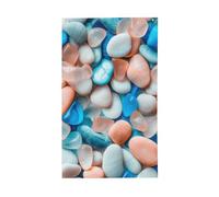 Drapeaux colorés et lisses en verre de mer, 91 x 152 cm, bannière de vœux avec œillets, décoration d'intérieur ou d'extérieur