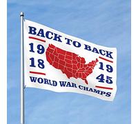 Drapeaux cool pour les gars de la guerre mondiale, drapeaux décoratifs pour maison, bateau (120 x 180 cm)