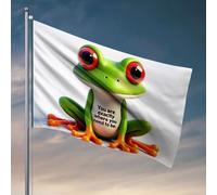 Drapeaux cool pour les gars que vous êtes exactement là où vous devez être. Drapeau décoratif amusant pour chambre à coucher (60 x 90 cm)