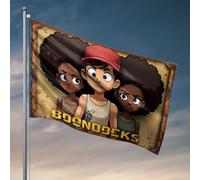 Drapeaux Country Boy Boonodocks : un conte d'amitié et de survie pour chambre de garçon (60 x 90 cm)