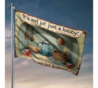 Drapeaux Country Boy From Hobby To Passion : My Escape Into The World Of Artistic Creat Drapeau Drapeaux pour chambre garçon Drapeaux cool pour chambre garçons (152 x 244 cm)