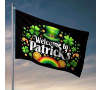 Drapeaux Country Boy Welcome To Patrick'S! Drapeaux décoratifs pour chambre (30 x 45 cm)