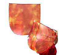 Drapeaux d'adoration Danse Église - Accessoires de flammes - Bâtons de drapeau flexibles - Ensemble de drapeaux pour scène en plein air - Photographie universitaire - Salle de sport - Spectacle de