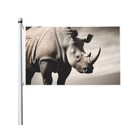 Drapeaux d'animaux de l'Afrique du Sud pour l'extérieur 9,1 x 1,5 m, drapeau de jardin saisonnier double face, bannière de vacances avec œillets, drapeau d'extérieur pour décoration de maison, toile