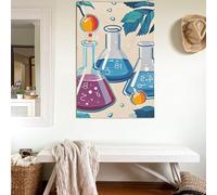 Drapeaux de 6,1 x 0,9 m avec impression chimie 200D - Décoration lourde - Drapeau de bienvenue avec œillets en laiton - Drapeau de jardin pour toutes les saisons