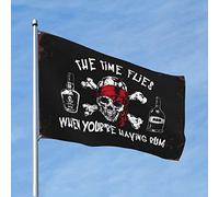 Drapeaux de chambre amusants - Drapeaux muraux amusants pour l'extérieur (120 x 180 cm)