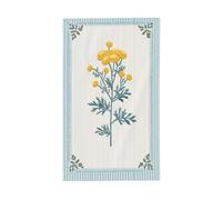 Drapeaux de citrouilles florales fantaisistes pour maison, cour, 9,5 x 1,5 m, bannière de vœux avec œillets, décoration d'intérieur et d'extérieur