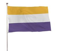 Drapeaux de Cour Histoire des suffragettes & des droits Bannière de Cour | pour Vacances 3x5 FT Amusant Drapeau de Jardin Double Face Bannière pour Ferme Pelouse