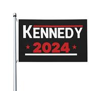 Drapeaux De Cour Kennedy, Candidat Démocrate À La Présidence En 2024 Imperméable Drapeau Décoratif De Jardin Durable Bannière Décorative Pour Ferme Fête D'Intérieur 3X5 Ft