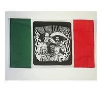 Drapeaux De Cour Mexique Que Viva La Causa Imperméable Bannière Suspendre Drapeau De Jardin Pour Intérieur Extérieure Porche 3X5 Ft