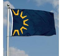 Drapeaux De Cour Ville De St. George Imperméable Bannière De Cour Suspendre Drapeau Pour Pelouse Fête Vacances 3X5 Ft