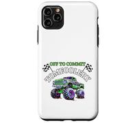 Drapeaux de Course Amusants Monster Truck Off to Commit Tom Foolery Coque pour iPhone 11 Pro Max
