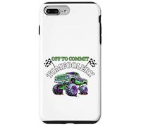 Drapeaux de Course Amusants Monster Truck Off to Commit Tom Foolery Coque pour iPhone 7 Plus/8 Plus