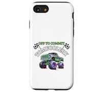 Drapeaux de Course Amusants Monster Truck Off to Commit Tom Foolery Coque pour iPhone SE (2020) / 7/8
