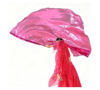 Drapeaux de culte en tissu | Drapeaux multicolores de culte de danse d'éloge d'église de rectangle de 190x140cm(Rose red)