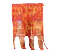 Drapeaux de danse de louange avec tige évolutive pour une utilisation facile à utiliser Motif flamme Double drapeaux Accessoires de danse