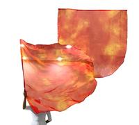 Drapeaux De Danse De Louange Pour Le Culte - Décoration De Culte En Chiffon Flamme - Drapeaux De Louange À Tige Flexible | Pour Collège Gymnase Performance Église Extérieur Scène Danse Photo