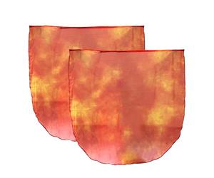 Drapeaux de danse pour culte - Drapeaux de performance spirituelle pour événements d'église | Matériau en mousseline avec tiges flexibles, design fluide, pour ministère de scène, éloge, école de