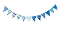 Drapeaux De FêTe Bannière De Fête D'anniversaire, Ornement D'école, Drapeau Réception Mariage, Décoration, Fanions Suspendus(I style)