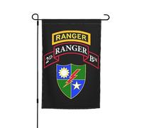 Drapeaux De Jardin 2Nd Battalion 75Th Premium Drapeau Extérieur Coupe-Vent Et Étancheune Pelouse Drapeaux Pour Balcon Fête Ferme M