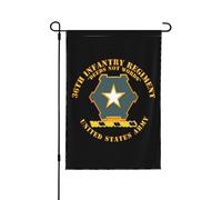 Drapeaux De Jardin 36Th Infantry Regiment Deeds Not Words Toutes Les Saisons Pelouse Drapeaux Décorations Treer Drapeau Pour Patio Ferme S