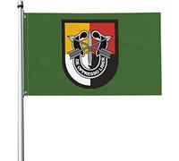 Drapeaux De Jardin 3E Groupe Des Forces Spéciales Bannière Jardins Couleurs Vives Drapeaus Décoratif Decoration Bannières Extérieure Pour Festivals Défilé Balcon 90X152CM