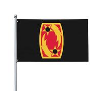 Drapeaux De Jardin 69E Brigade D'Artillerie De Défense Bannière Jardins Decoration Bannières Extérieure Résistant Drapeaus Décoratif Pour Fête Défilé Balcon 90X152CM
