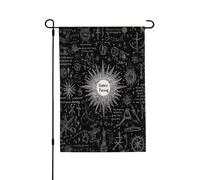 Drapeaux de jardin 71 x 101,6 cm, drapeau vertical double face en toile de jute d'inspiration surnaturelle, drapeau de jardin, drapeau de bienvenue pour décoration extérieure, cour, pelouse, terrasse