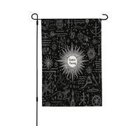 Drapeaux de jardin 71 x 101,6 cm, drapeau vertical double face en toile de jute d'inspiration surnaturelle, drapeau de jardin, drapeau de bienvenue pour décoration extérieure, cour, pelouse, terrasse