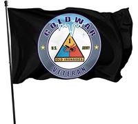 Drapeaux De Jardin 90x150cm, 1Er Vétéran Blindé De L'Armée Américaine De La Guerre Froide Drapeau De Bienvenue Traditionnel Bannière, Pour Les Bureaux, D'Intérieur, Jardin