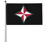 Drapeaux De Jardin 90x150cm, 48E Régiment D'Infanterie Grand Drapeau Imprimé Bannière À Œillets, Pour Balcon, Les Défilés, Les Bureaux