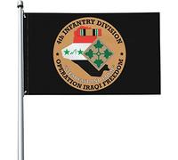 Drapeaux De Jardin 90x150cm, 4E Régiment D'Infanterie Drapeau Pirate Couleurs Vives Bannière, Pour Balcon, D'Intérieur, Jardin