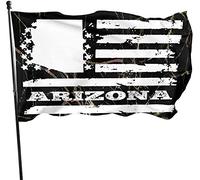 Drapeaux De Jardin 90x150cm, État De L'Arizona, États-Unis Drapeau De Bienvenue 2 Œillets Métalliques Bannière, Pour Les Défilés, Jardin, Les Bureaux