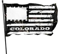 Drapeaux De Jardin 90x150cm, État Du Colorado, États-Unis Grand Drapeau 2 Œillets Métalliques Bannière À Œillets, Pour Les Bureaux, Les Défilés, Jardin