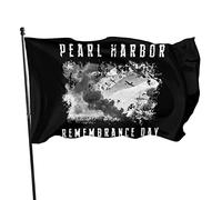 Drapeaux De Jardin 90x150cm, Journée Du Souvenir De Pearl Harbor Grand Drapeau 2 Œillets Métalliques Bannière, Pour D'Intérieur, Les Bureaux, Les Défilés