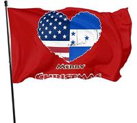 Drapeaux De Jardin 90x150cm, Joyeux Noël Honduras Usa Drapeau Pirate Couleurs Resistant Exterieur Bannière, Pour Les Défilés, Jardin, Les Bureaux