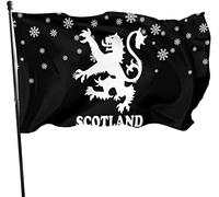 Drapeaux De Jardin 90x150cm, Lion Des Neiges Écosse Écossais Grand Drapeau Couleurs Vives Bannière À Œillets, Pour Les Bureaux, Jardin, D'Intérieur