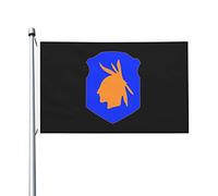 Drapeaux De Jardin 98Th Infantry Division Shoulder Sleeve Insignia Bannières Extérieure Durable Drapeau Fierté Imperméabiliser Drapeaus Décoratif Pour Défilé Festivals Balcon 90X152CM