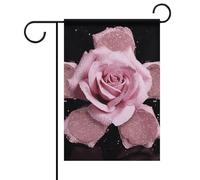 Drapeaux de jardin à paillettes pour printemps, été, 30,5 x 45,7 cm double face pour extérieur, drapeaux saisonniers et bannières pour patio, cour, terrasse, porche, jardin, terrasse, balcon, pelouse