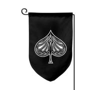 Drapeaux De Jardin Ace Of Spades Bannière Extérieure Premium Drapeau Extérieur Coupe-Vent Et Étancheune Pelouse Drapeaux Pour Balcon Fête Patio Célébrations S