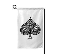 Drapeaux De Jardin Ace Of Spades Garden Flag Toutes Les Saisons Treer Drapeau Premium Pelouse Drapeaux Pour Balcon Fête Jardinage Ferme M